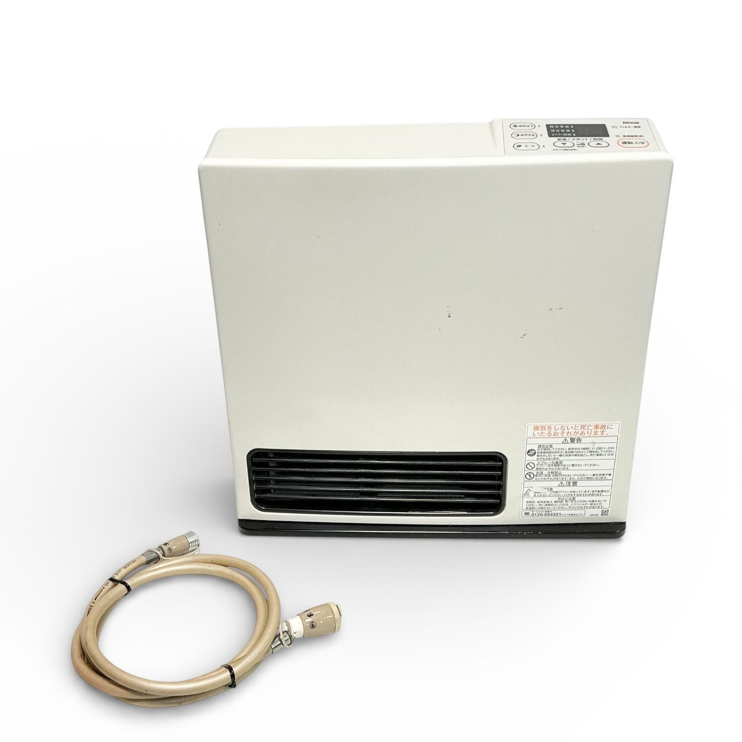 Rinnai SRC-365E ガスファンヒーター ガスホース付き！都市ガス 都市