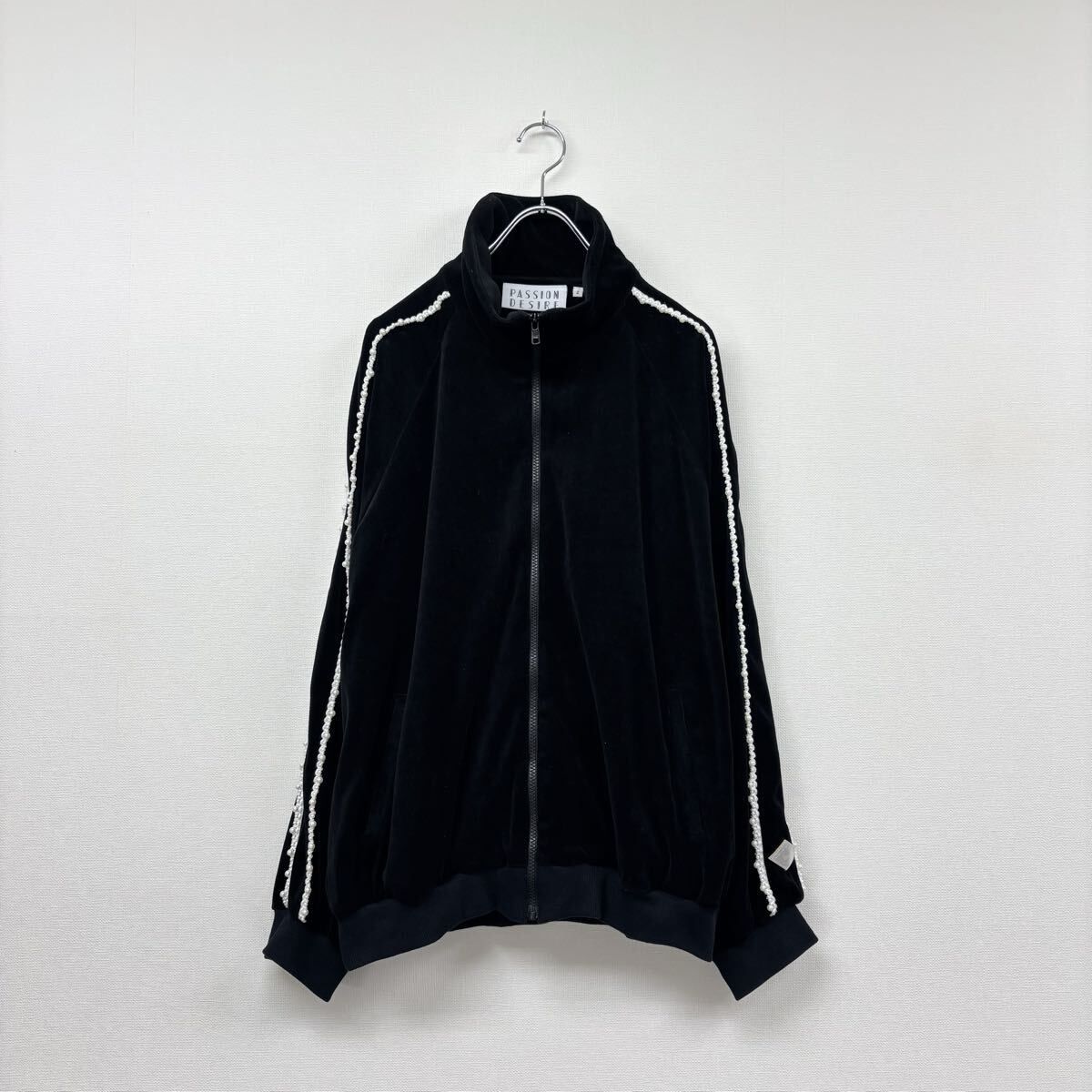 25ss 2025 el conductorH コンダクター PEARL PIPING VELOURS TRACK