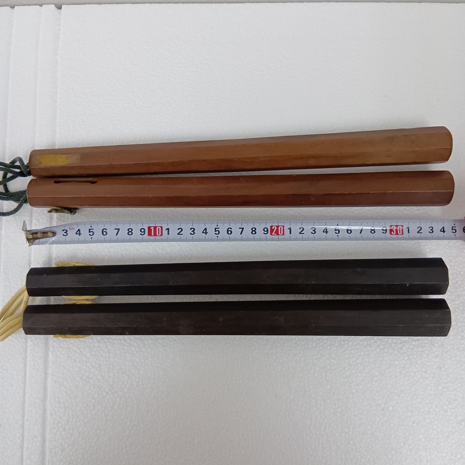 八角ヌンチャク 2本セット 琉球古武道 空手 武術 木製 ヌンチャク