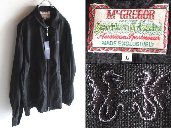 新品タグ付 McGREGOR マクレガー チンスト付 ロゴ刺繍 リネン