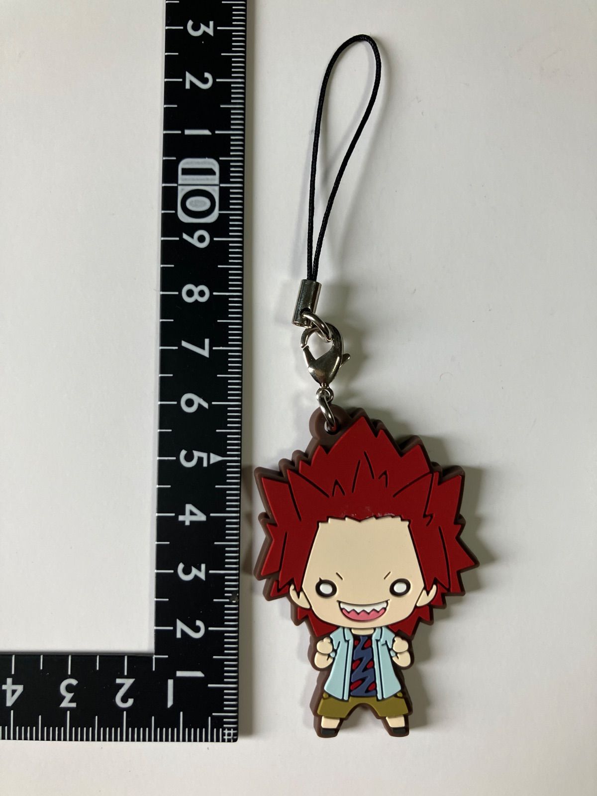 N1】僕のヒーローアカデミア にとたん ラバーストラップ 切島鋭児郎