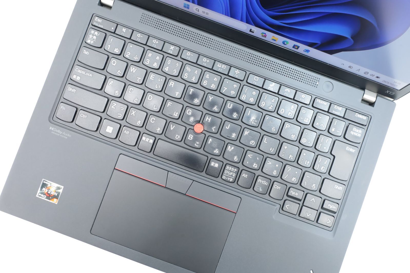 13.3型 Lenovo ThinkPad X13 Gen2 (Ryzen5 Pro 5650U 6コア/12スレッド 