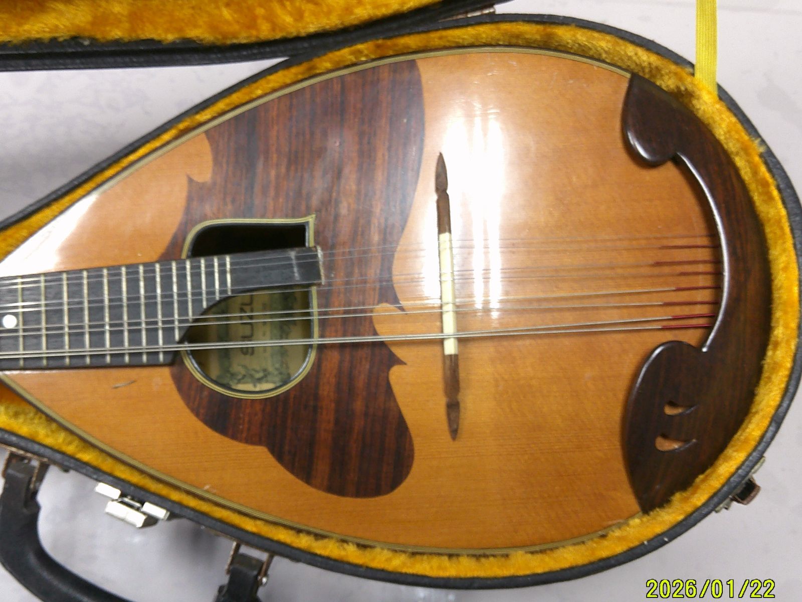 A23-1 スズキ バイオリン製 マンドリン M-230 1970年製 ハードケース