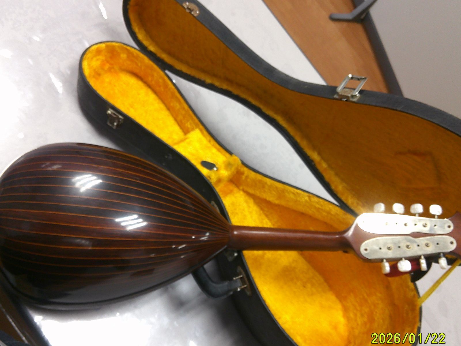 A23-1 スズキ バイオリン製 マンドリン M-230 1970年製 ハードケース