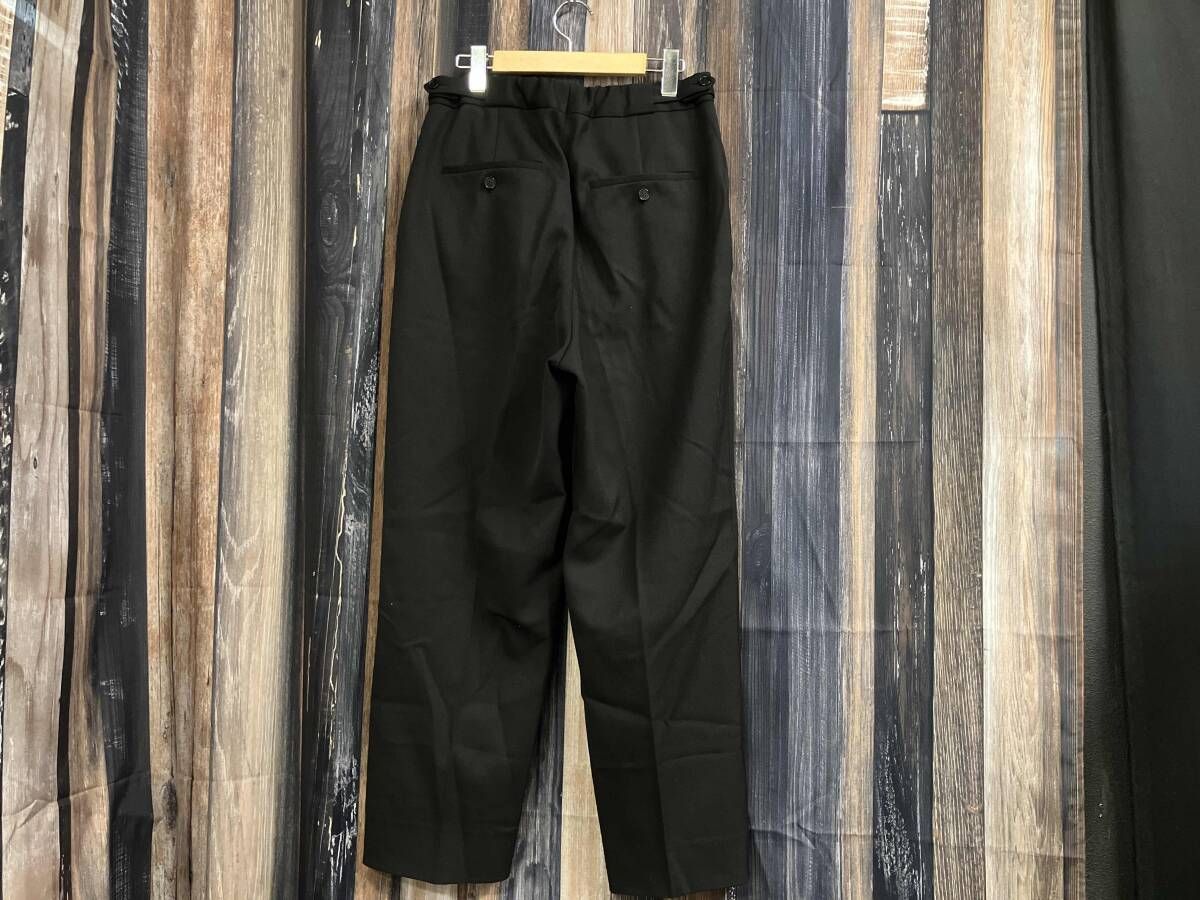 NEIL BARRETT ニールバレット SLOUCH FIT スラックスパンツ LOW RISE ブラック 44 