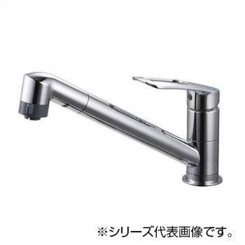 SANEI シングルワンホール切替シャワー混合栓 -13