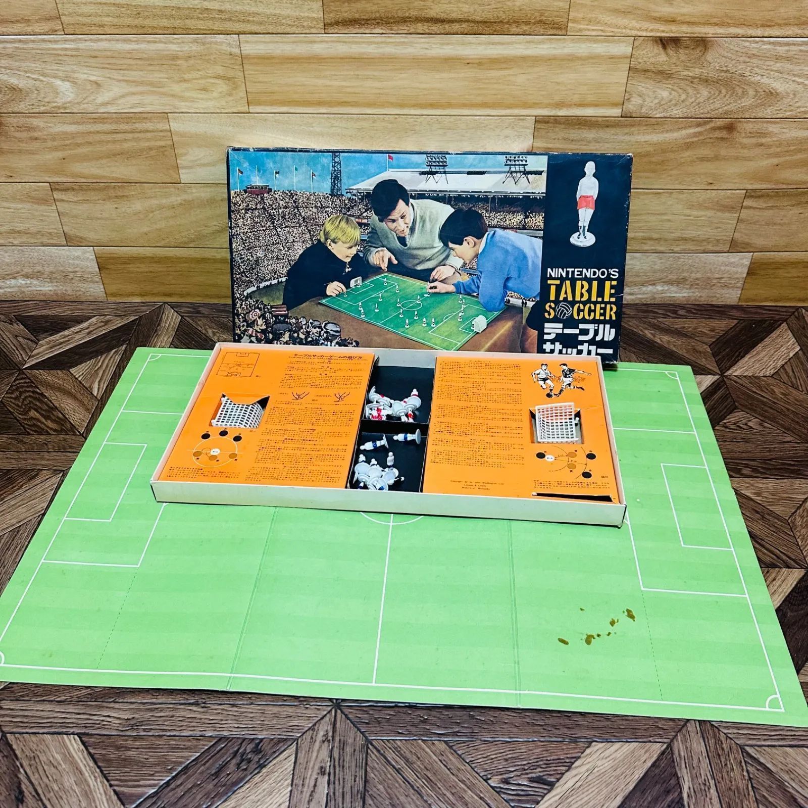 Nintendo◆希少レア　テーブルサッカー1965ニンテンドーテーブルゲーム レトロ 当時物 ボードゲーム テーブルサッカー Nintendo 希少 レア