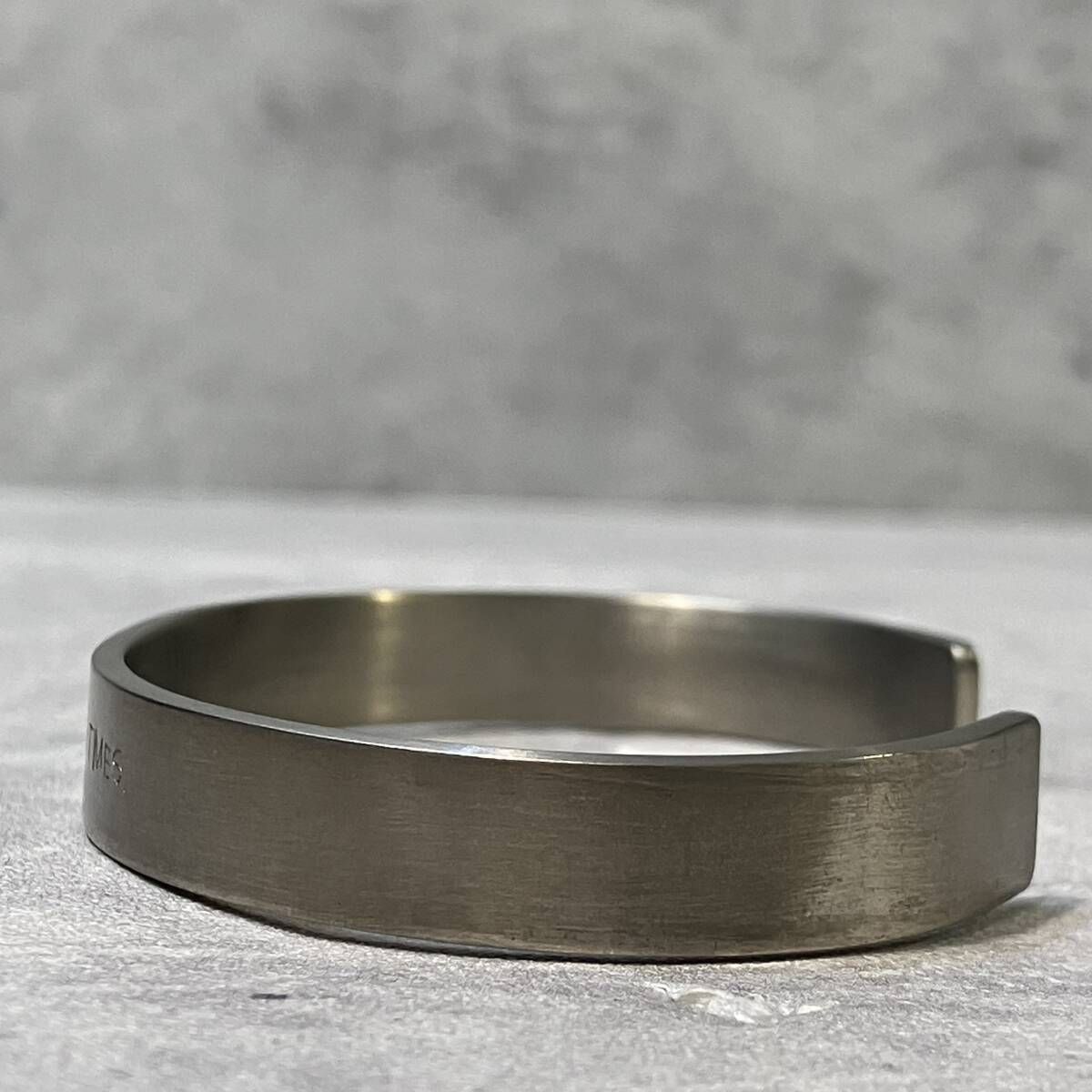 archive NUMBER (N)INE チタンメッセージバングル ナンバーナイン