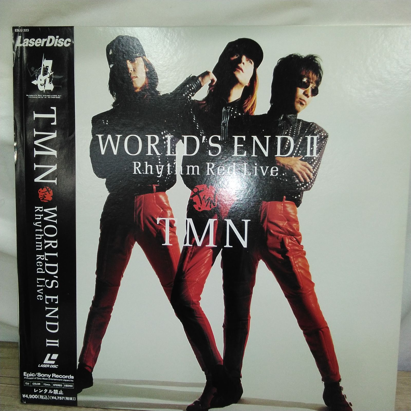 LD盤 TMN セット WORLD‘S END Ⅰ Ⅱ RANKS the LIVE２ LIVE３ 1984-1994 S 967