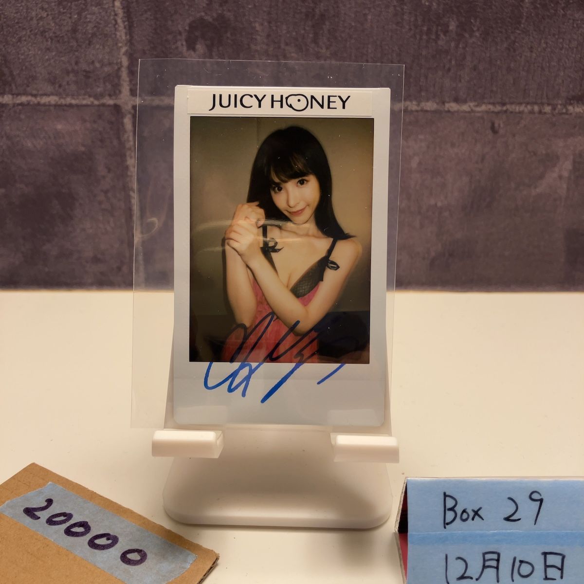 Juicy Honey 三上悠亜 直筆サインカード チェキ Fujifilm カード