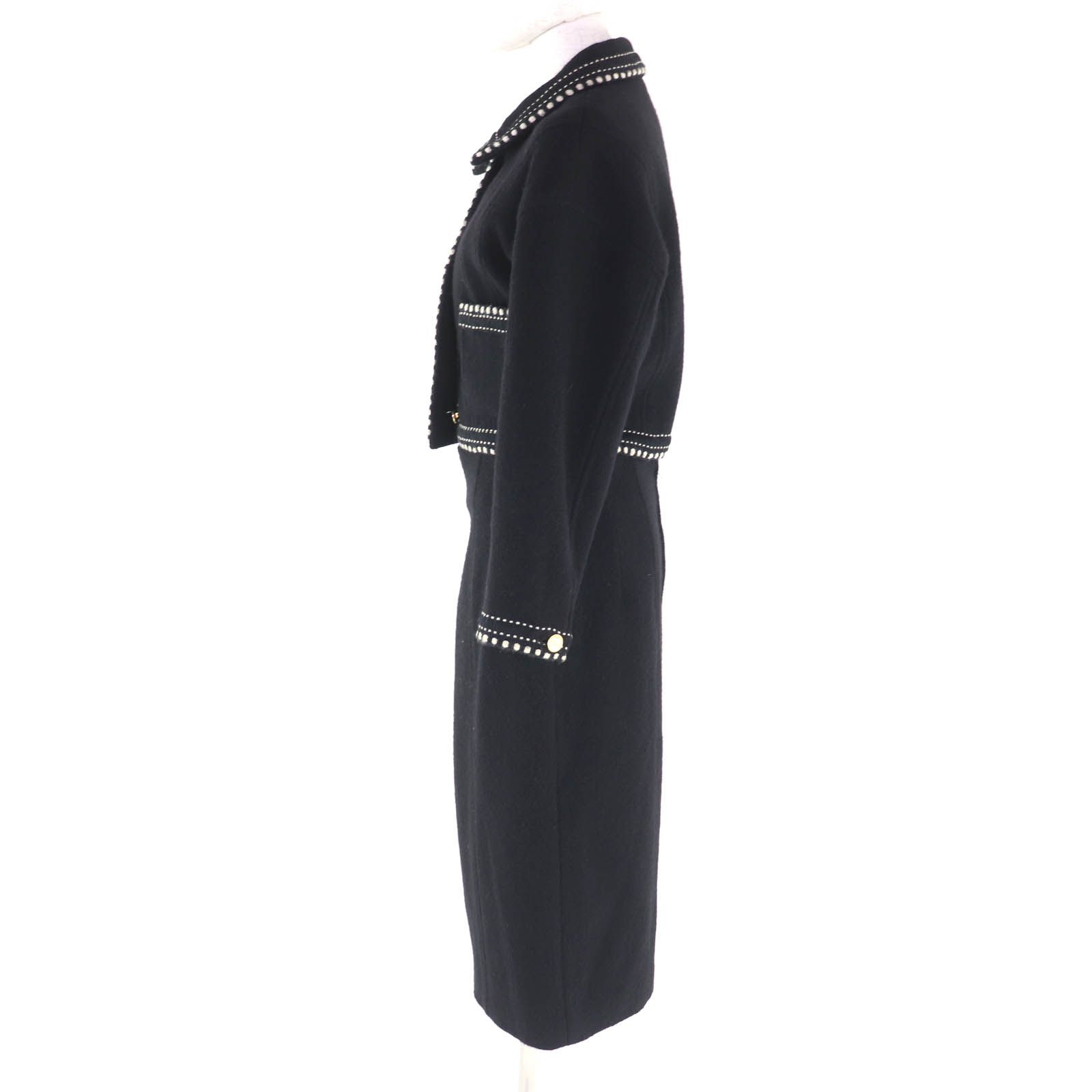 極美品☆CHANEL シャネル ヴィンテージ 20737 裏地シルク100％ 希少