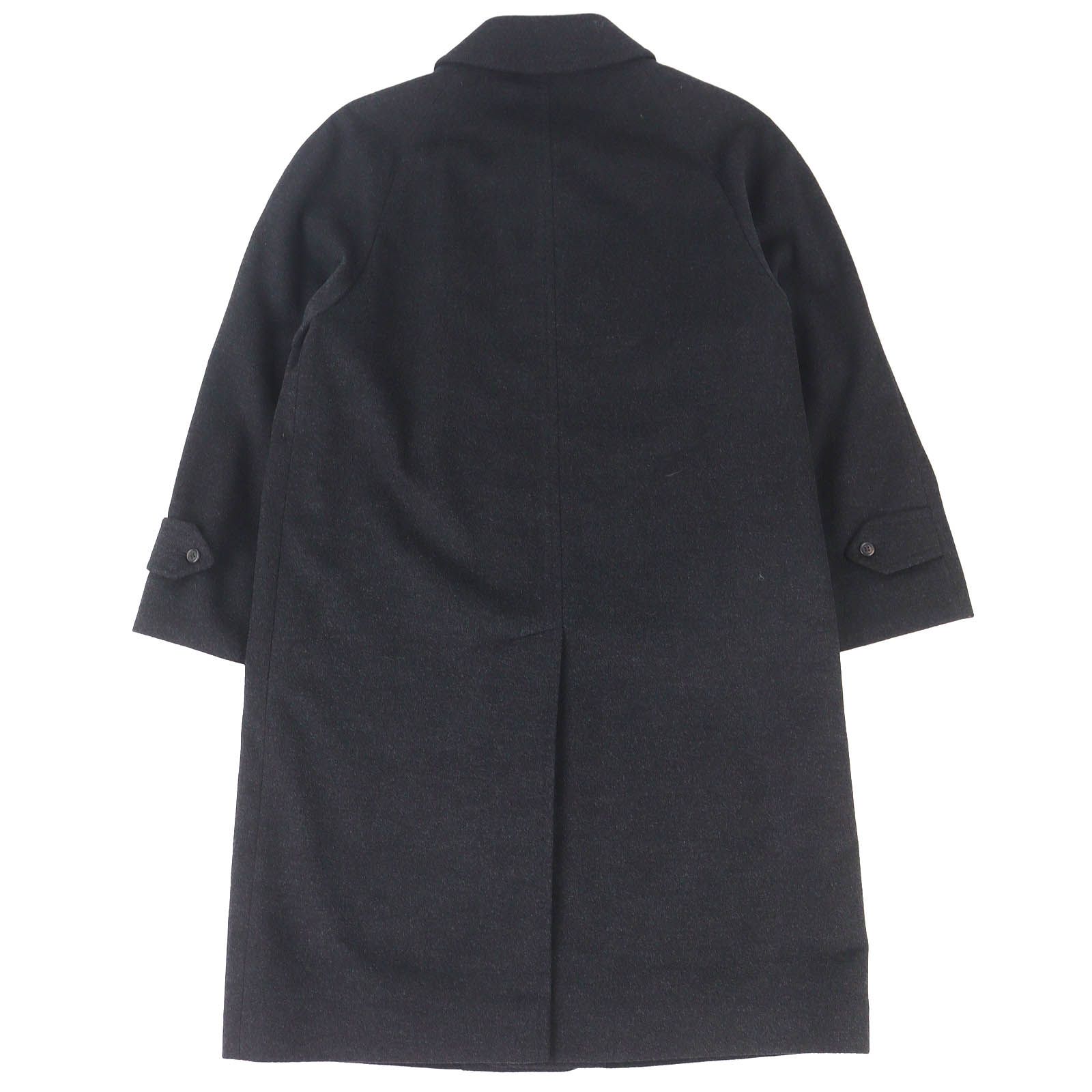 美品△Burberrys バーバリー ヴィンテージ カシミヤ ウール ロング