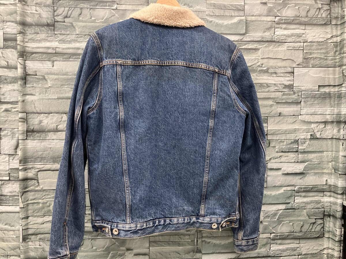 DIESEL/Gジャン(デニムジャケット)/ボア/ブルー/Sサイズ/ディーゼル