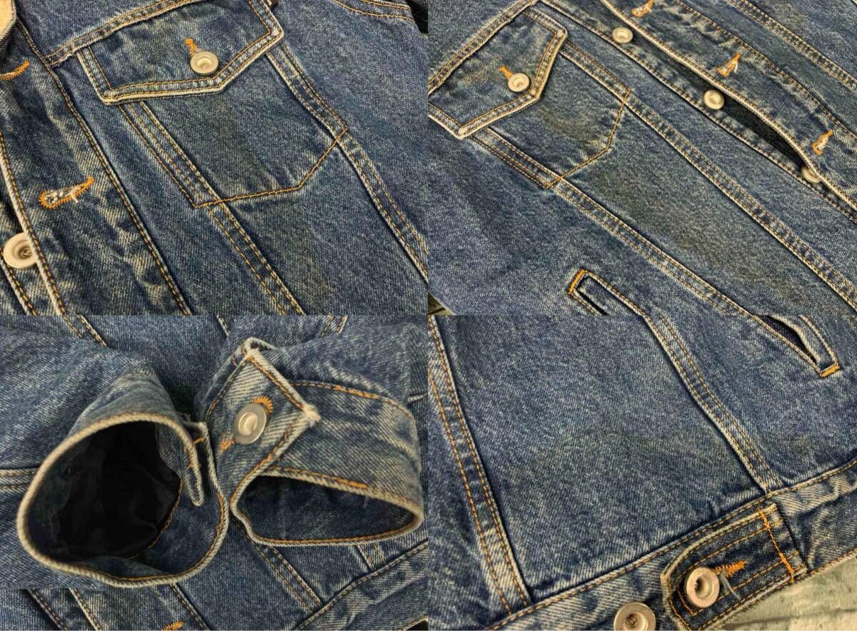 DIESEL/Gジャン(デニムジャケット)/ボア/ブルー/Sサイズ/ディーゼル