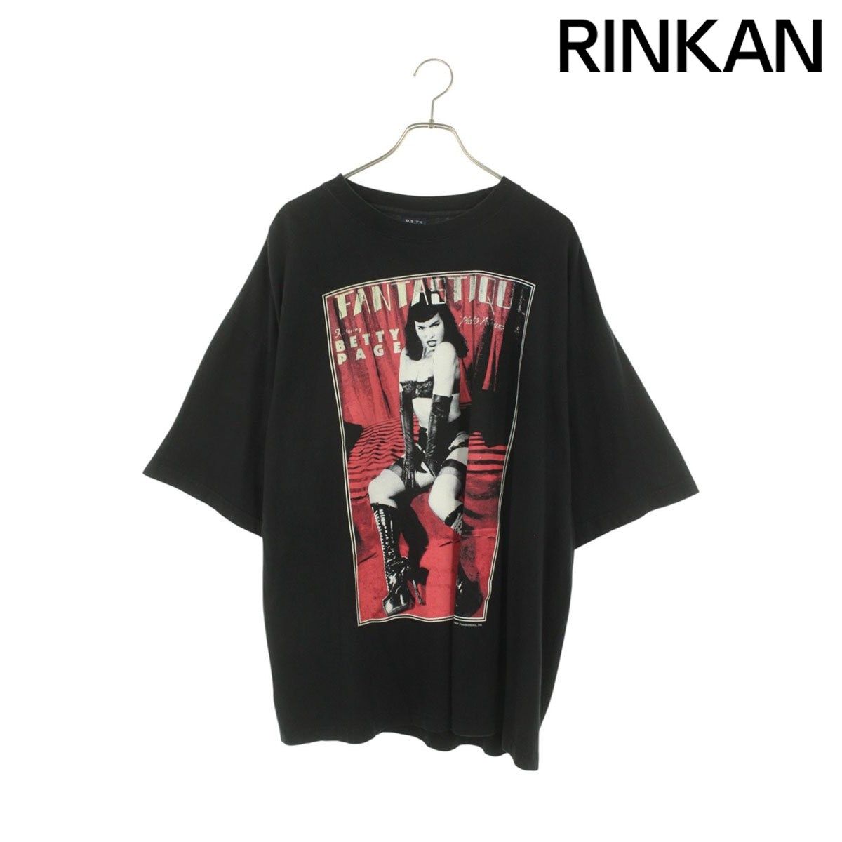 ヴィンテージ BETTY PAGE/ベティーペイジ フォトプリントTシャツ 