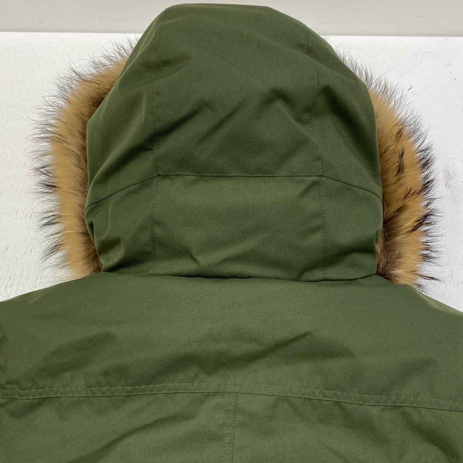 【加古川店】 中古 Pyrenex | ピレネックス ダウンジャケット ANNECY FUR HMO050 カーキ サイズ：M 【108】 加古川店】 中古 Pyrenex | ピレネックス ダウンジャケット ANNECY FUR