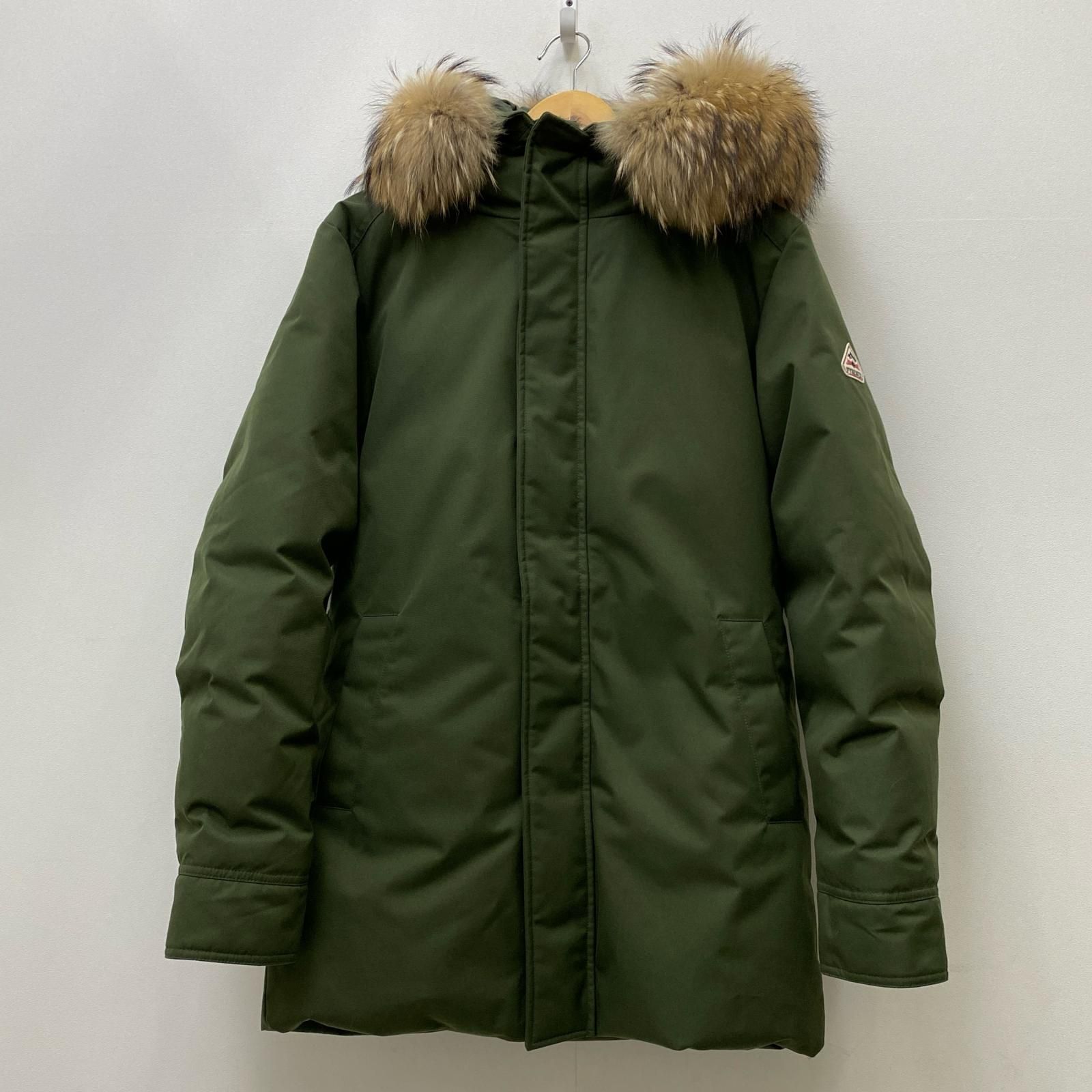 【加古川店】 中古 Pyrenex | ピレネックス ダウンジャケット ANNECY FUR HMO050 カーキ サイズ：M 【108】 加古川店】 中古 Pyrenex | ピレネックス ダウンジャケット ANNECY FUR