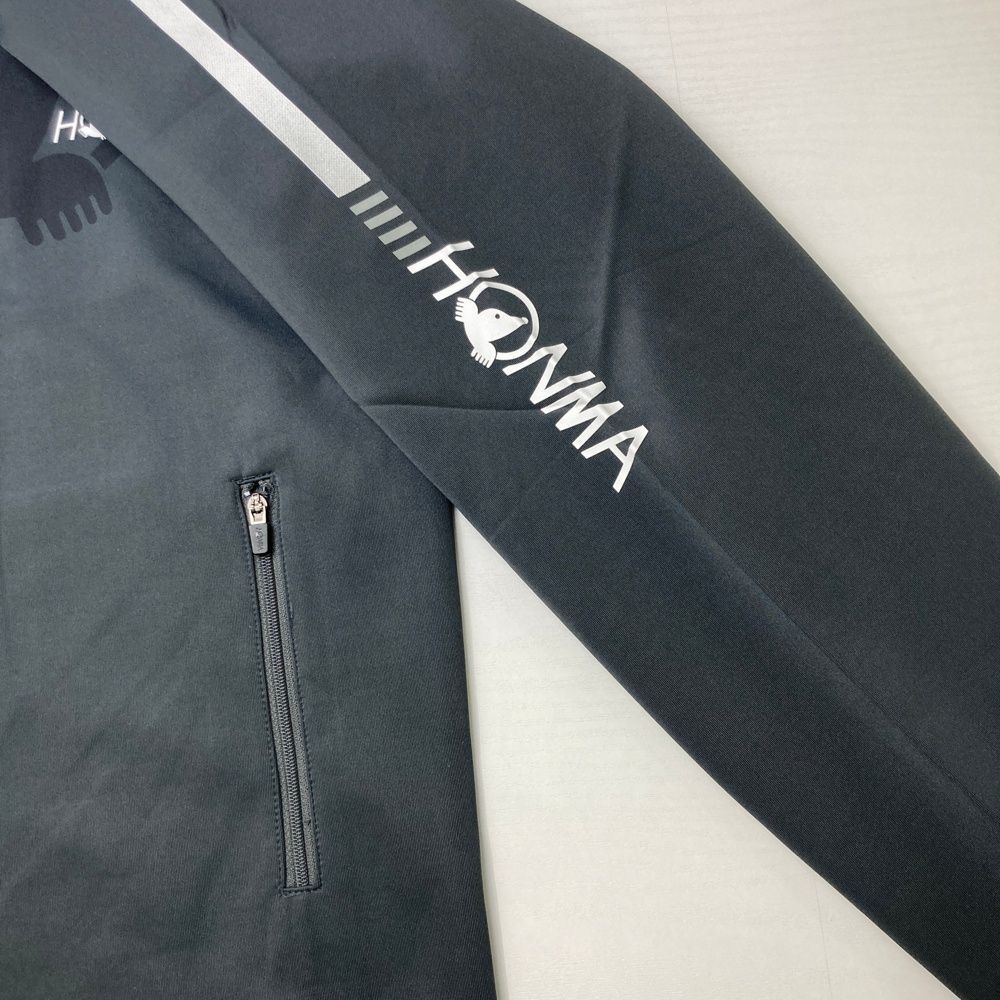 サイズ：XL HONMA ホンマゴルフ ジップジャケット グレー系
