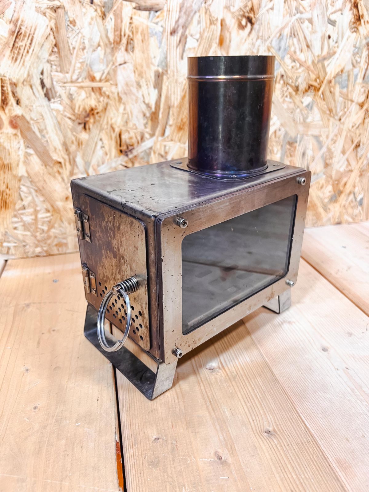 Soomloom 薪ストーブ MECA 小型テーブル暖炉 コンパクト薪ストーブ