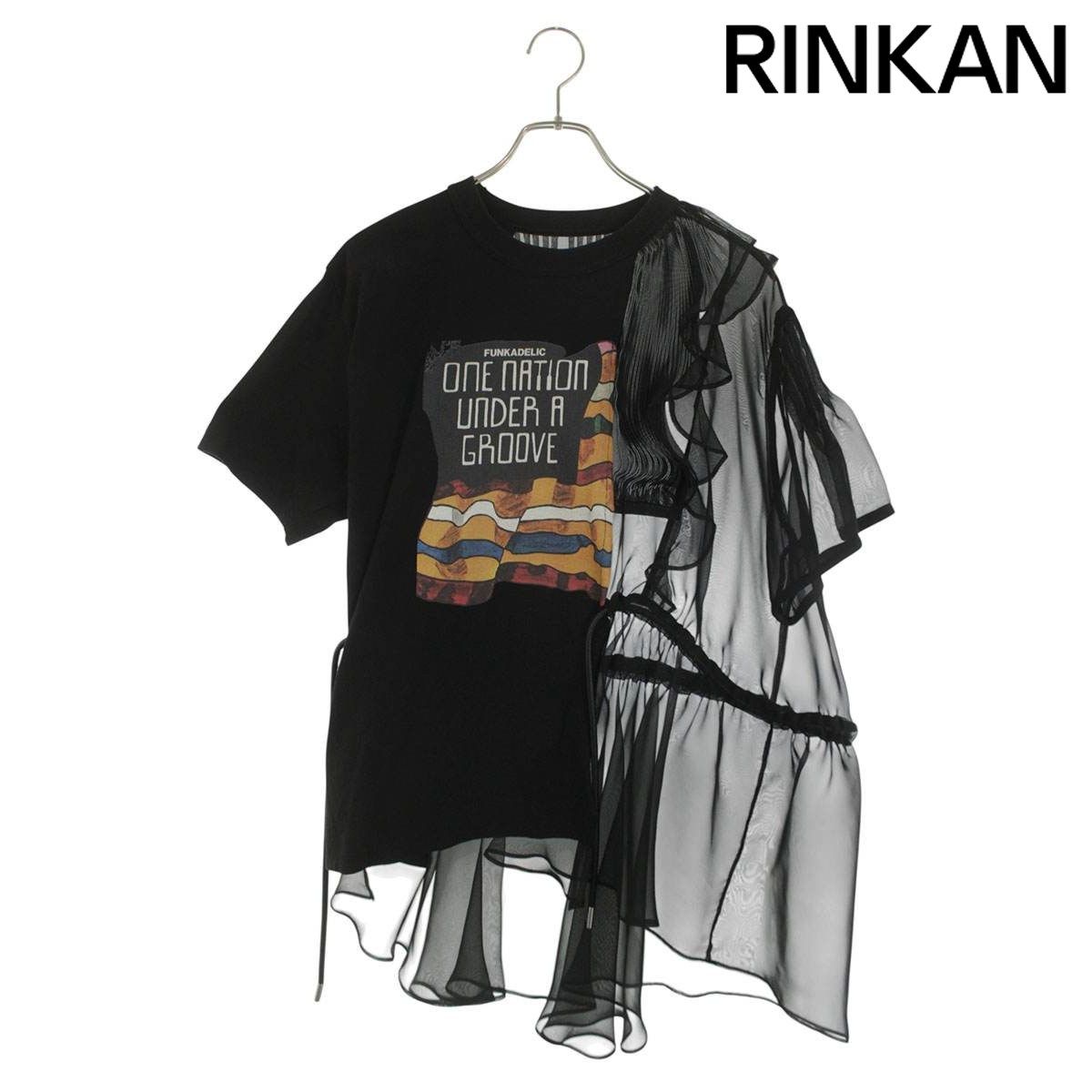 サカイ 20-05043 プリーツシフォンドッキングTシャツ メンズ 1 - メルカリ