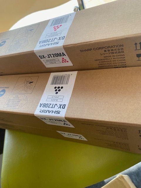 【現品限りの大特価！】SHARP★DX-20JT純正トナー　5本セット★ 現品限りの大特価！】SHARP☆DX-20JT純正トナー 5本セット☆