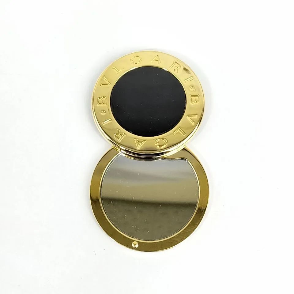 BVLGARI 】N 205 A-1 ブルガリ スライドミラー 鏡 ロゴ刻印 / ミラー