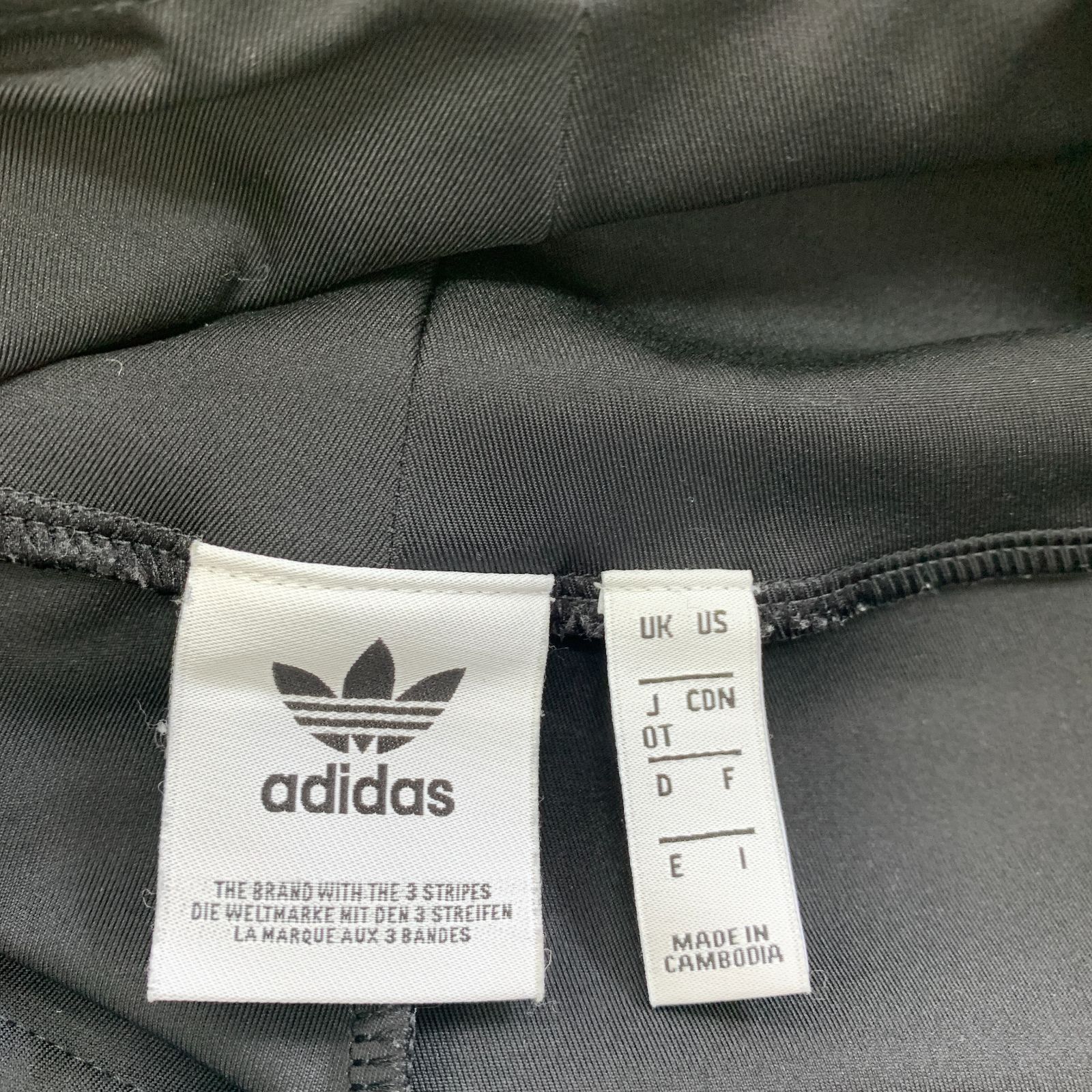 【adidas】オリジナルス レギンス／ レディース OTサイズ 黒 ロングタイツ タイト スポーツ トレーニング オトナ OTONA やりすぎない オシャレ 大人柄 ヒンヤリしない のびのび
