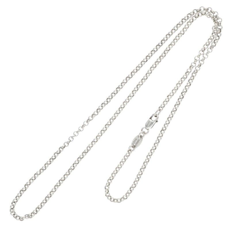 クロムハーツ NECKCHAIN R18/ロールチェーン18inch シルバーネックレス