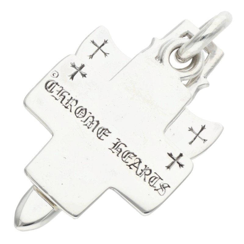 クロムハーツ 3TRINKETS OLD/スリートリンケッツ シルバーネックレス