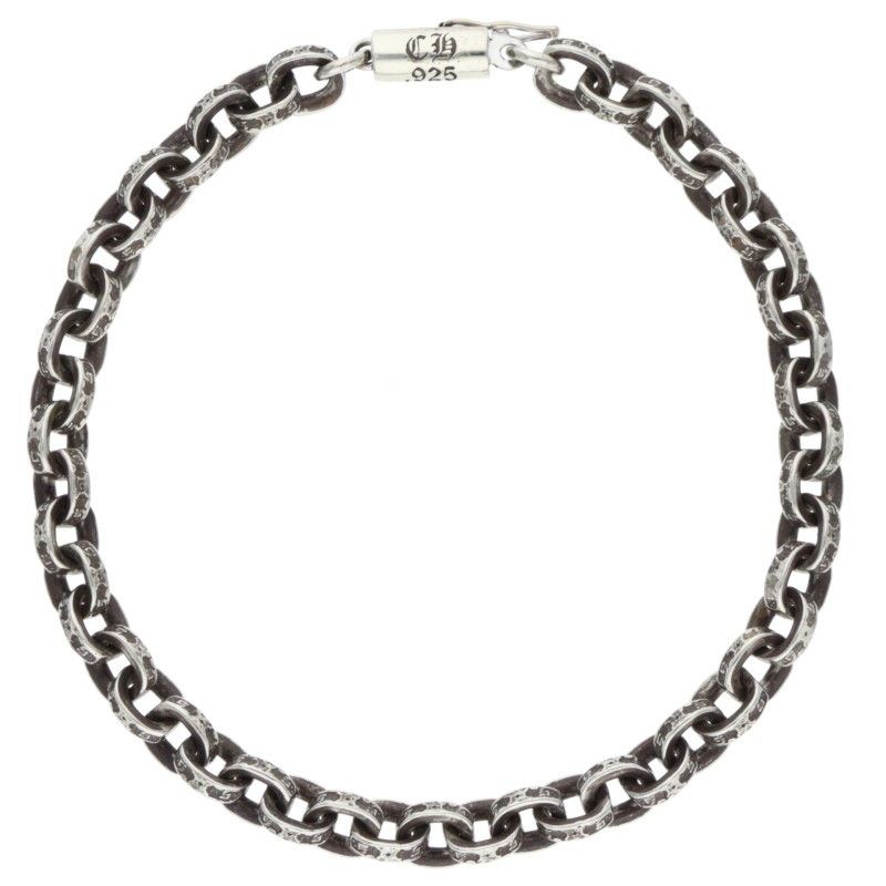 クロムハーツ PAPER CHAIN/ペーパーチェーン シルバーブレスレット