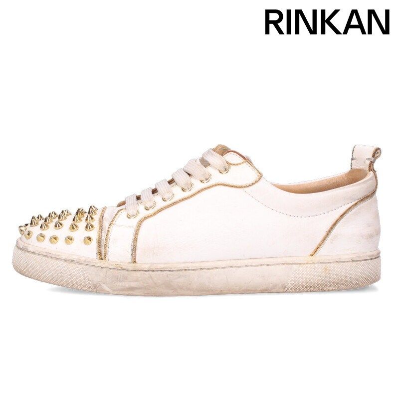 クリスチャンルブタン RUSH SPIKE スパイクスタッズレザーローカット