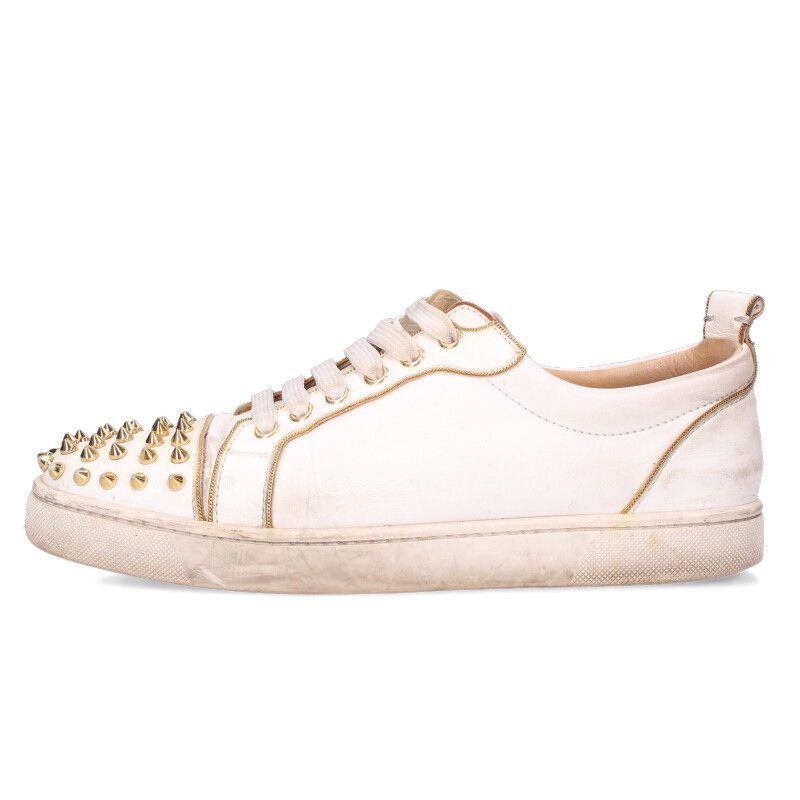 クリスチャンルブタン RUSH SPIKE スパイクスタッズレザーローカット