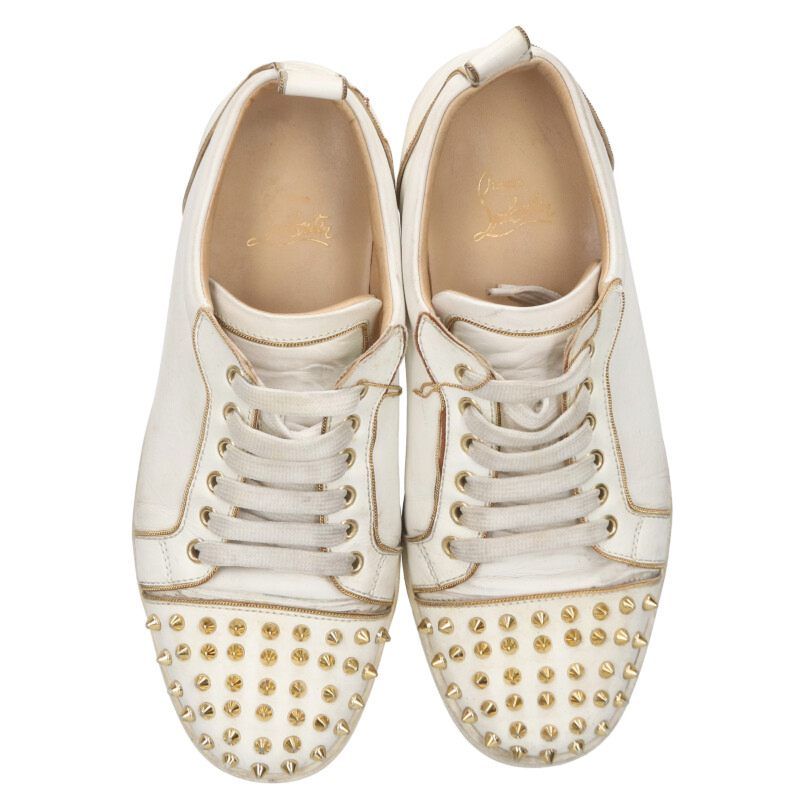 クリスチャンルブタン RUSH SPIKE スパイクスタッズレザーローカット