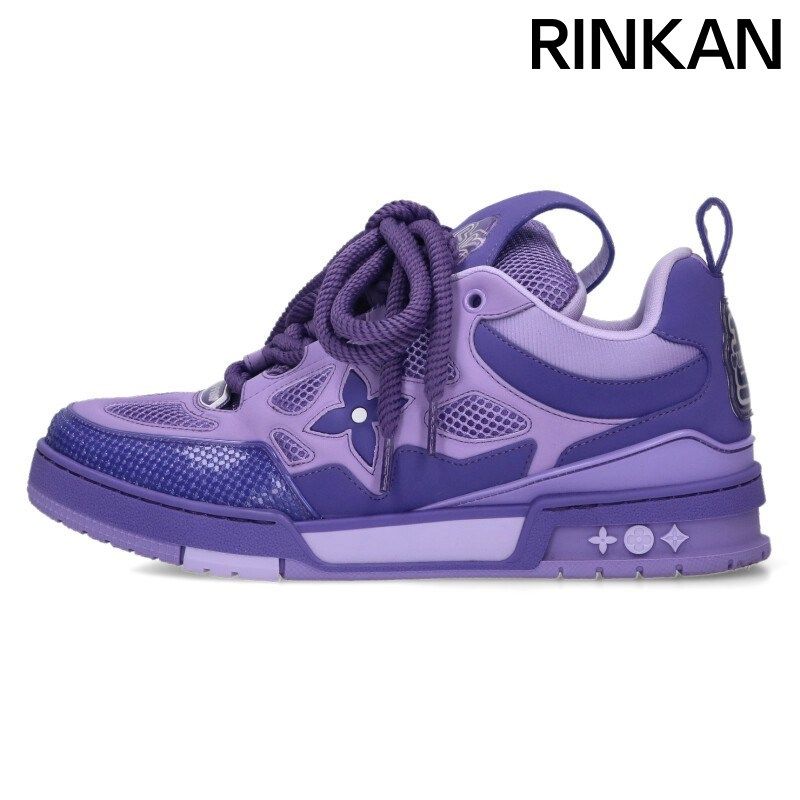 ルイヴィトン LVスケート・ライン メッシュ切替レザーローカット