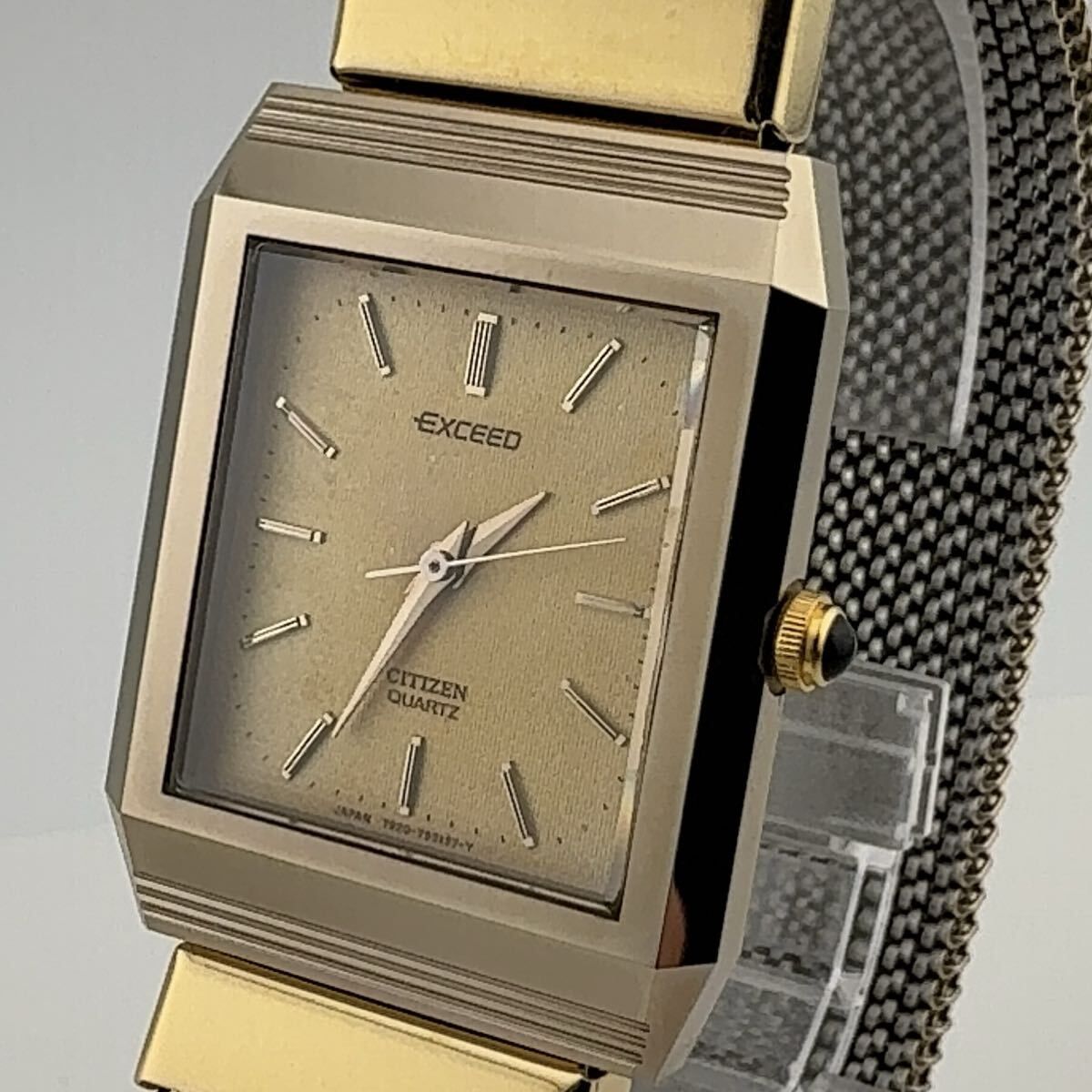 CITIZEN シチズン Exceed エクシード スクエア UHAG 4-795725 メンズ 