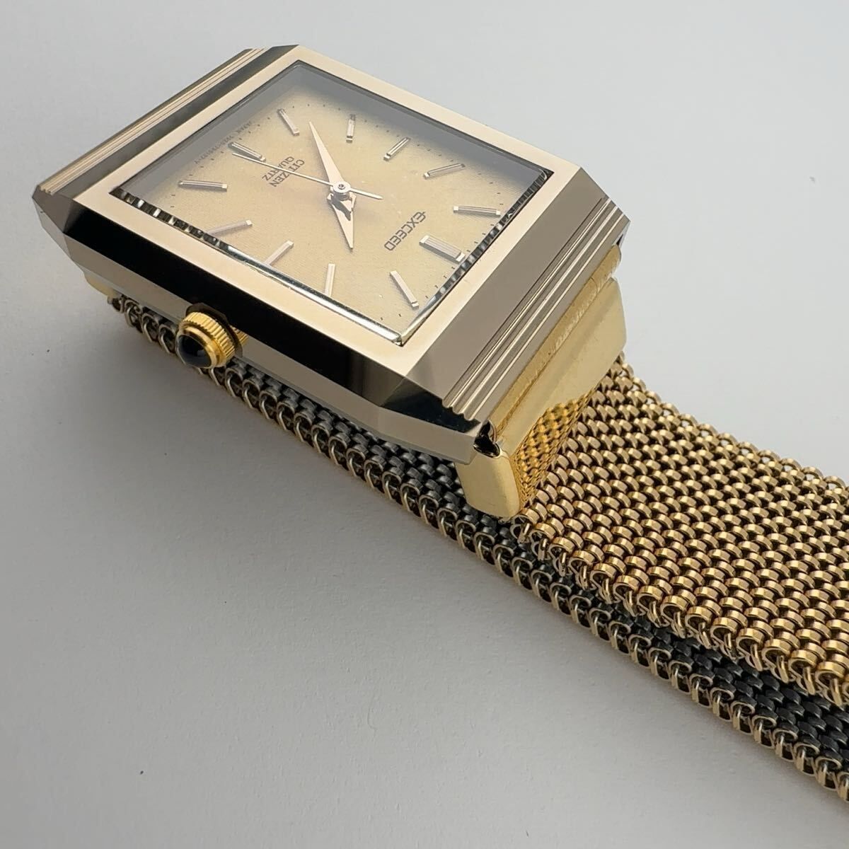 CITIZEN シチズン Exceed エクシード スクエア UHAG 4-795725 メンズ 
