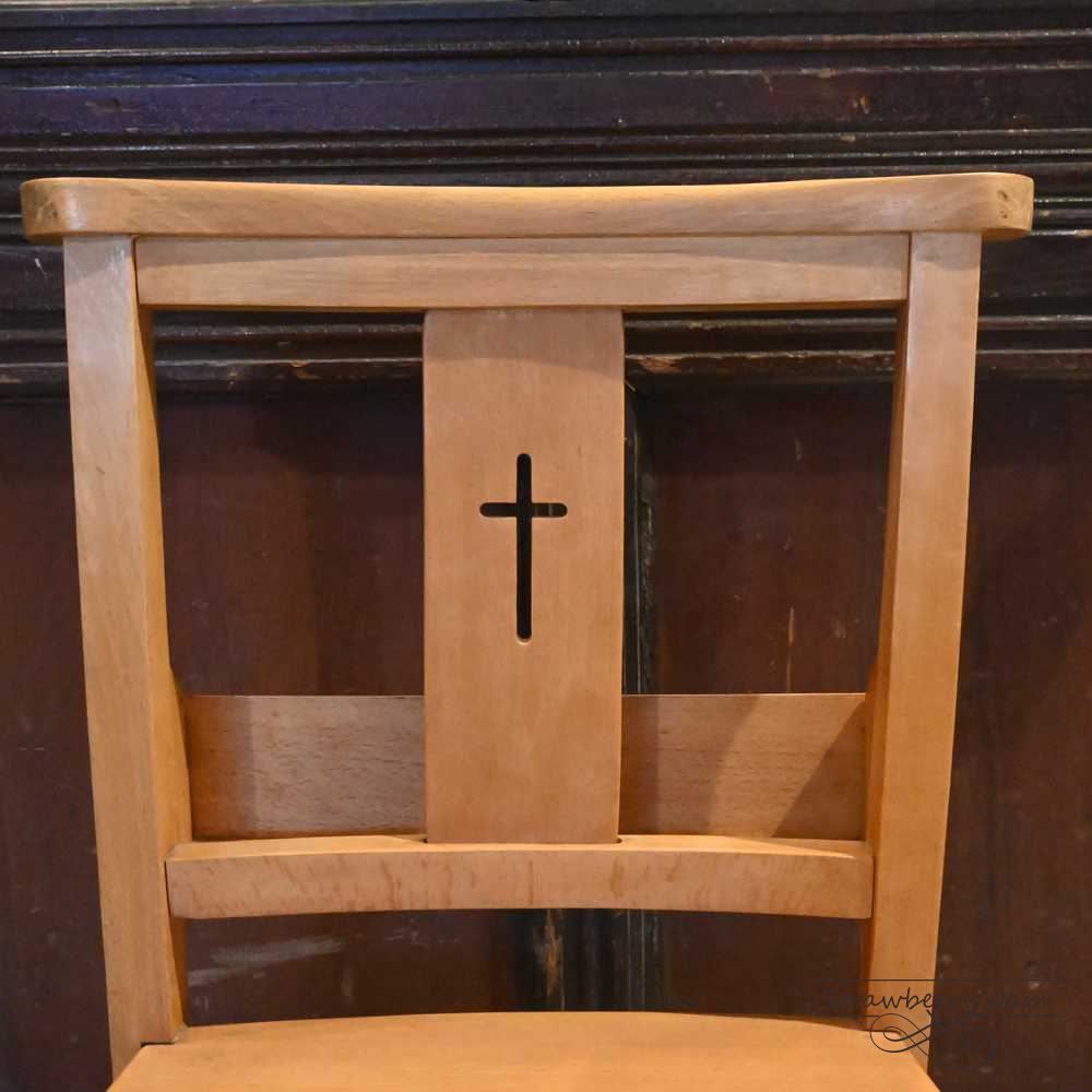 L3710-14-5 英国アンティーク チャーチチェア ヴィクトリアン