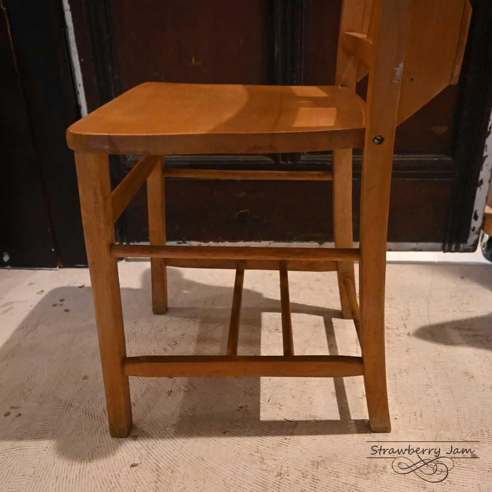 L3710-14-5 英国アンティーク チャーチチェア ヴィクトリアン