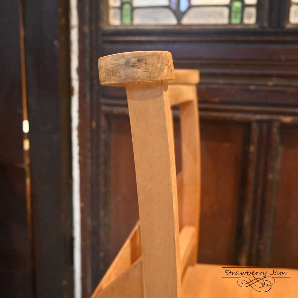 L3710-14-5 英国アンティーク チャーチチェア ヴィクトリアン