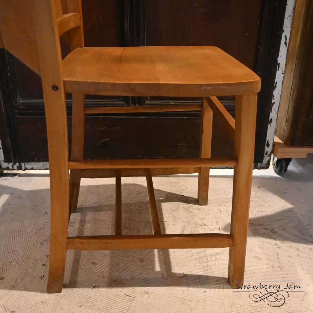 L3710-14-5 英国アンティーク チャーチチェア ヴィクトリアン