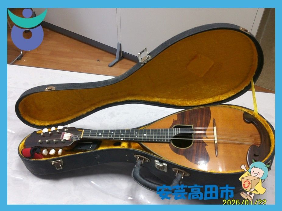 A23-1 スズキ バイオリン製 マンドリン M-230 1970年製 ハードケース