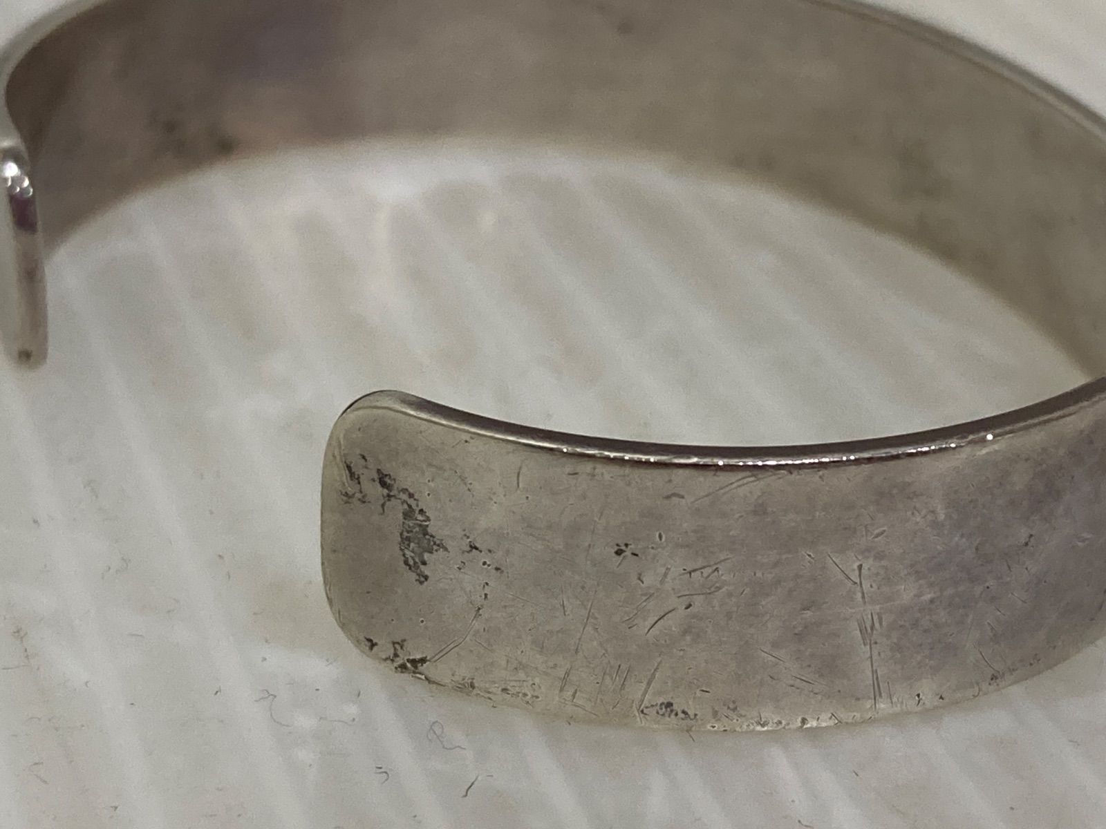 TADY&KING 平打ちバングル K18 SILVER ウルフ - メルカリ