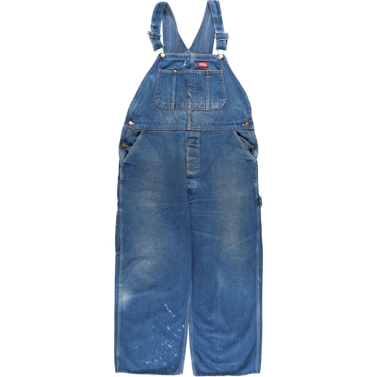 古着 ビッグサイズ 90年代 ディッキーズ Dickies デニムオーバーオール