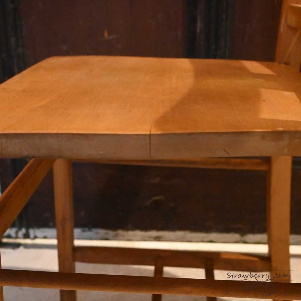 L3710-14-6 英国アンティーク チャーチチェア ヴィクトリアン