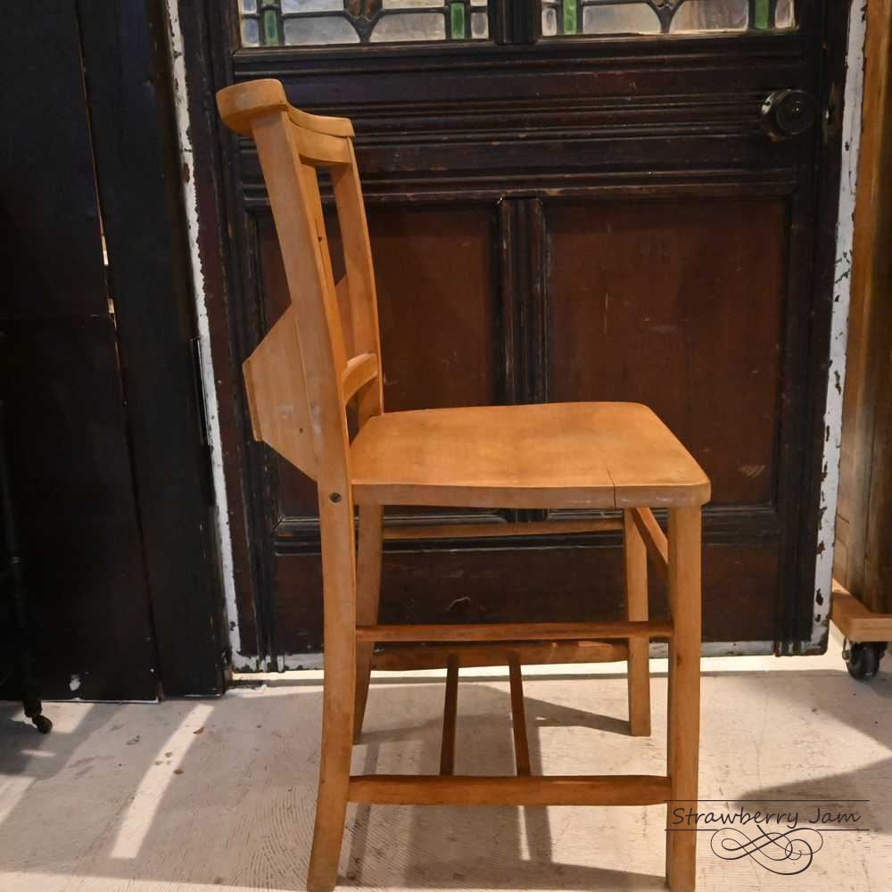 L3710-14-6 英国アンティーク チャーチチェア ヴィクトリアン