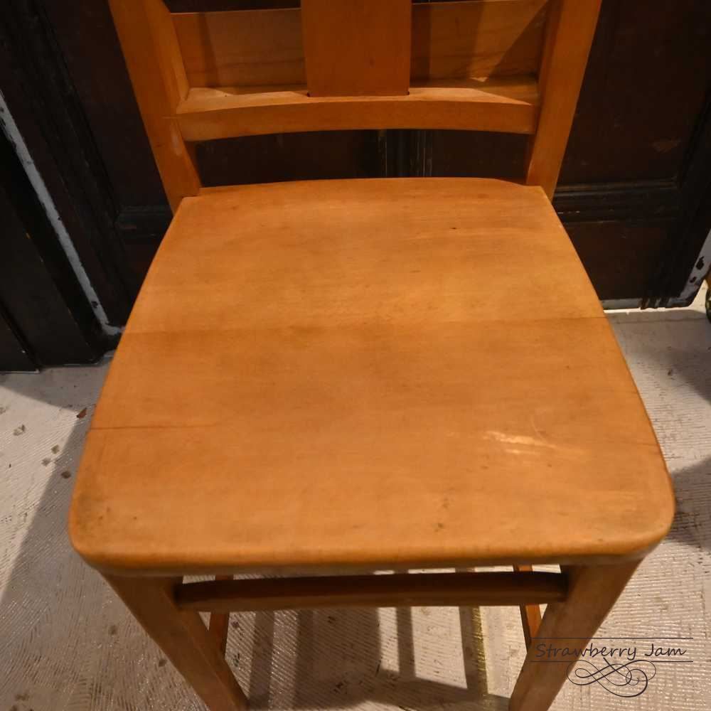 L3710-14-6 英国アンティーク チャーチチェア ヴィクトリアン