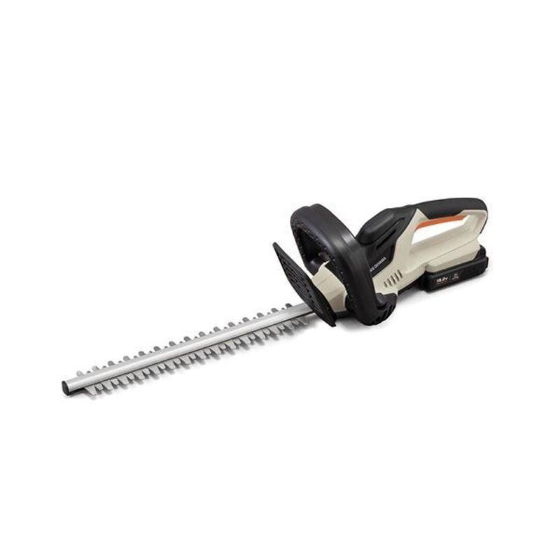 メーカー IRIS OHYAMA アイリスオーヤマ 充電式ヘッジトリマー サンドベージュ 軽量ハイパワー18 Vモデル