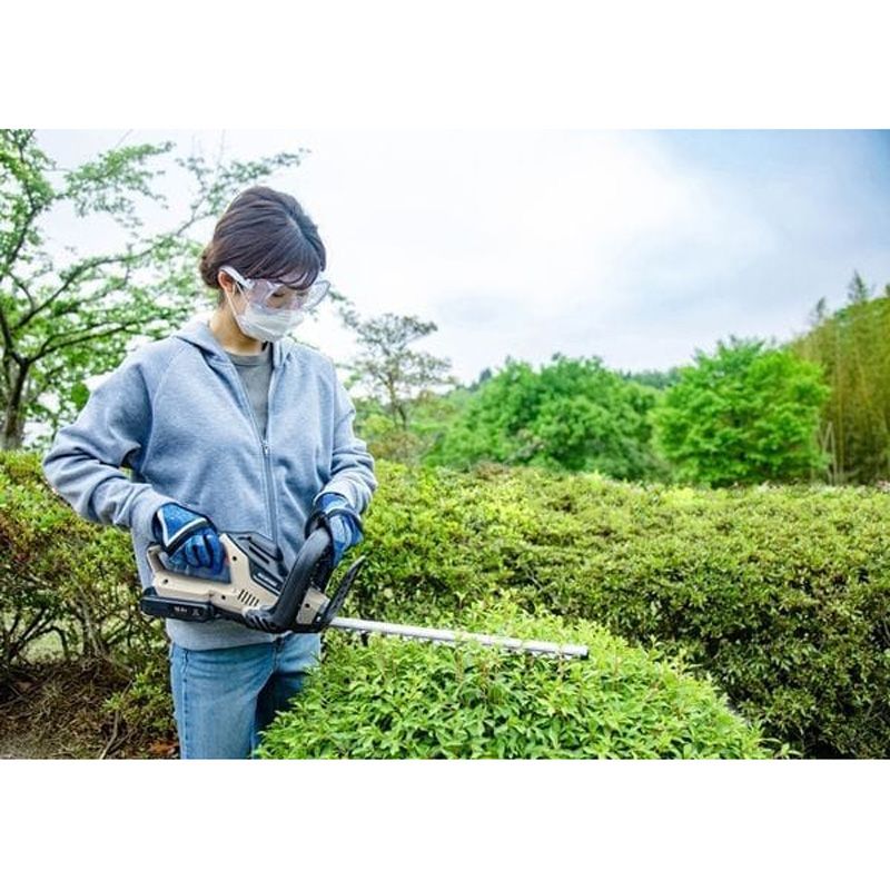 メーカー IRIS OHYAMA アイリスオーヤマ 充電式ヘッジトリマー サンドベージュ 軽量ハイパワー18 Vモデル