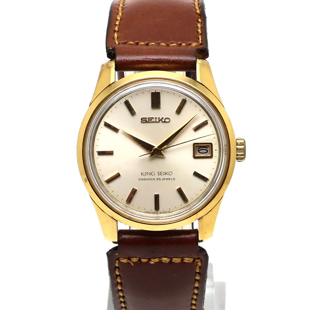 楠本質店 元住吉 セイコー SEIKO キングセイコー 4402 8000 自動巻 GF メンズ 腕時計