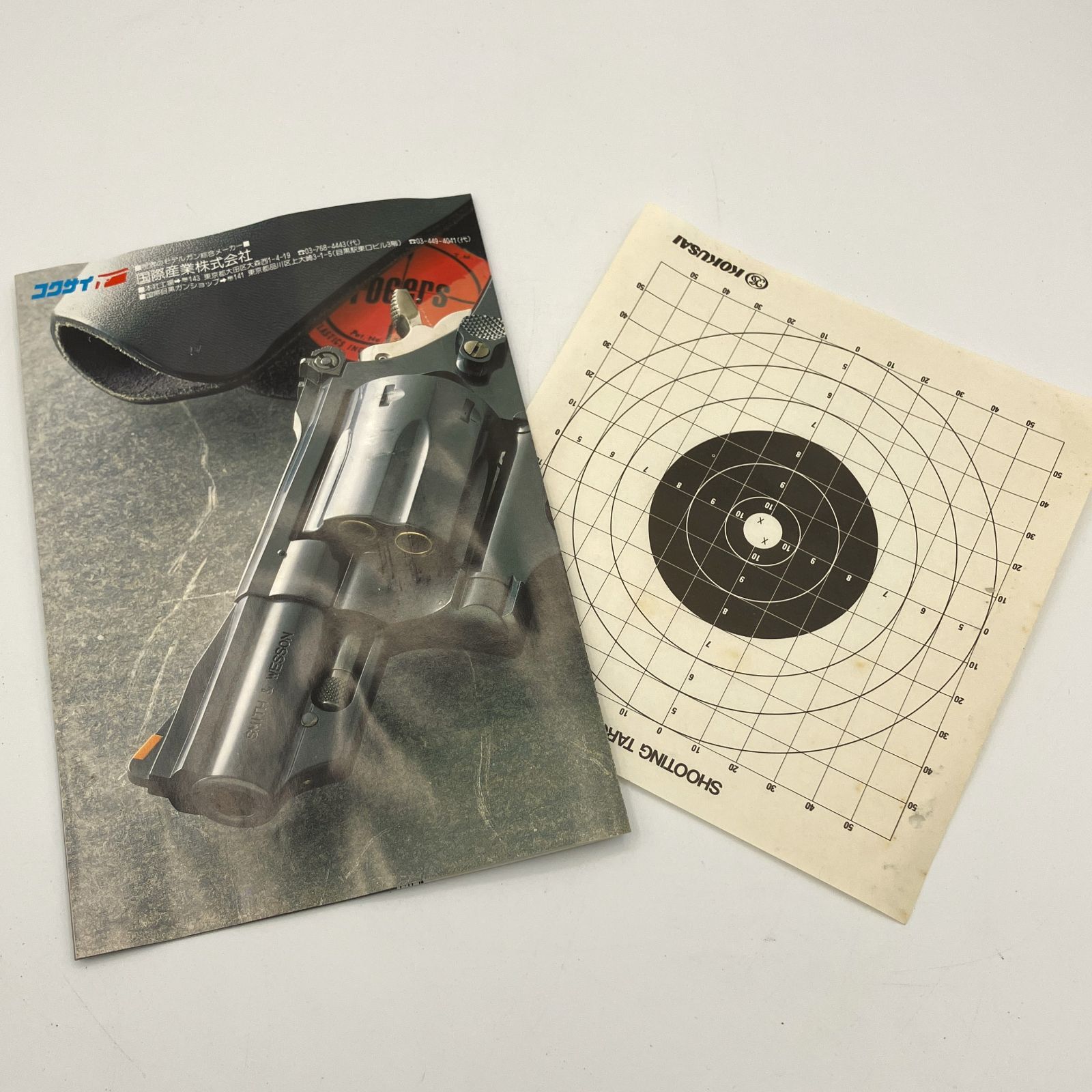 美品】ガスガン ガスリボルバー コクサイ S&W M66 357 CONBAT MAGNUM